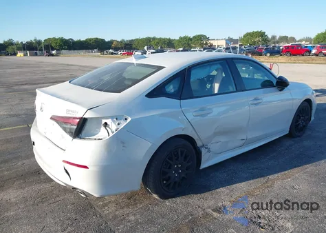 2025 Honda Civic Sport из США, поврежденный, VIN 2HGFE2F55SH562096